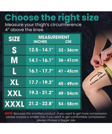 Modvel Knee Braces for Men & Women - Knee Pain Relief Set, Compression Sleeve for Meniscus Tear, ACL & Arthritis - Large Yellow - Buy Online on GoSupps.com