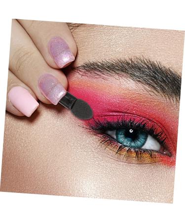 Baluue 500 Pcs Mini Eyeshadow Swab Lip Balm Brush Lip Scrub Brush Eyeshadow Makeup Wand Plastic - Buy Online on GoSupps.com
