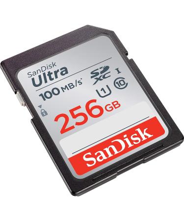 SanDisk 256GB Ultra SDXC UHS-I Memory Card - 100MB/s - C10 U1 - Full HD - SDSDUNR-256G-GN6IN - Buy Online on GoSupps.com
