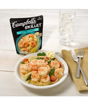 Campbell's Skillet Sauces Shrimp Scampi 11oz Can - Pack of 6 | Delicious Seafood Dish - Buy Online on GoSupps.com
