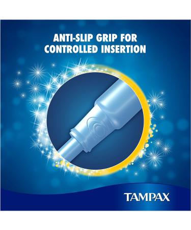 Tampax Pearl Super Tampons 18 Count - Smooth Applicator, Leak Prevention, Super Absorbency - Buy Online on GoSupps.com