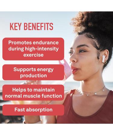 Organika Electrolyte Salt Tabs - Fruit Punch Flavour Chewable - Fast Hydration for Endurance and Energy Boost with Added D-Glucose - 60tabs - Buy Online on GoSupps.com