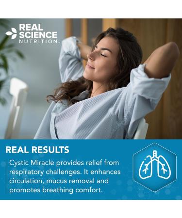 Real Science Nutrition Offers Cystic Miracle - A Natural Supplement to Breathe Easier, Enhance Lung Health, and Improve Well-Being - Buy Online on GoSupps.com