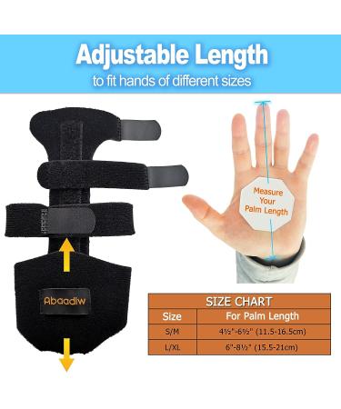 Abaadlw Trigger Finger Splint Set - 3pcs for Trigger Finger, Arthritis, and Mallet Finger - Pain Relief and Support - Finger Splints for Straightening Post-Operation - Buy Online on GoSupps.com