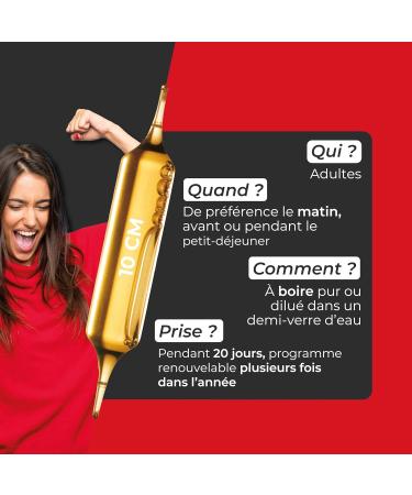 HERBESAN -Panax Ginseng Meyer Royal Jelly Vitamin C Acerola- Booster tonics immune defenses- 20 ampoules of 10 ml - Buy Online on GoSupps.com