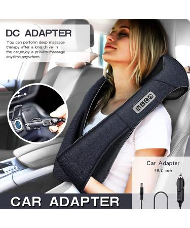 Mocuishle Shiatsu Neck and Back Massager with Heat - Neck and Back Pain Relief - Perfect Gift for Thank You, Birthday, Anniversary - Navy - Buy Online on GoSupps.com