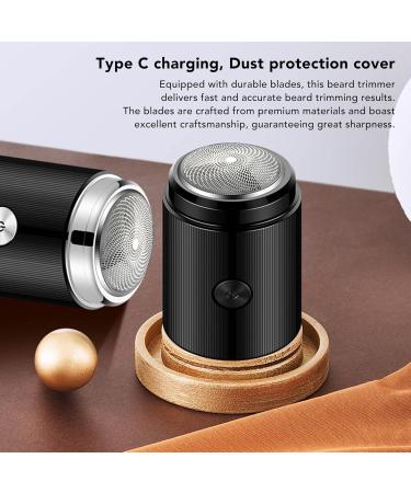 Mini Mustache Trimmer - Rechargeable Electric Beard Trimmer for Travel | High Performance Vertical Stripe Style - Buy Online on GoSupps.com
