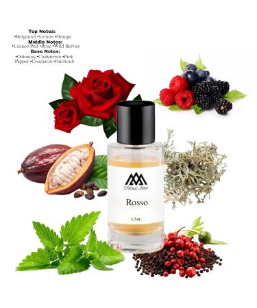 Monac - Gourmand Milk Fragrance Collection - Our Original Fragrances - Eau de Parfum - 50 Ml Smells Like A Dessert & Elegant Long Lasting 8-15 hours (Rosso Inspired by Rosso Rubino (U)) - Buy Online on GoSupps.com