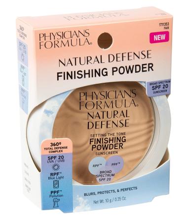 Physicians Formula Natural Defense Setting Powder SPF 20 Fair | Dermatologist & Clinically Tested - Buy Online on GoSupps.com