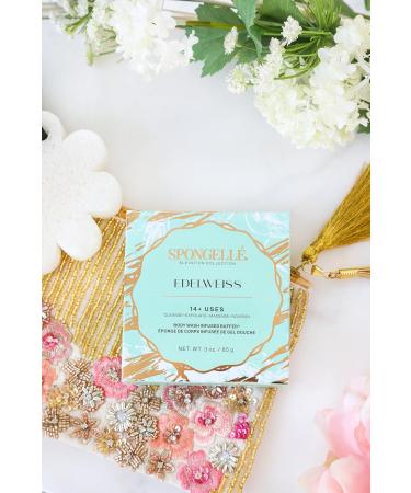 Buy Spongelle Edelweiss Elevation Boxed Flower Sponge | Luxurious Bath Experience | Free International Shipping - Buy Online on GoSupps.com