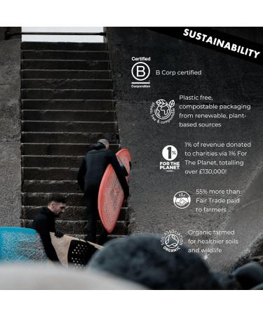  EXHALE Organic Medium Roast Coffee - Mycotoxin free and suitable for single origin bulletproof coffee and 100% Arabica beans. For coffee maker filter or aeropress. Clean coffee (medium roast whole beans) - Buy Online on GoSupps.com