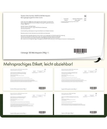 Swanson Beta Carotene 25000 IU - High Dose 7500mcg Softgels Gluten-Free Non-GMO Laboratory Tested - 300 Count - Buy Online on GoSupps.com