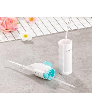 Newgen Medicals Tooth Shower - Manual Mouth Shower with Hand Pump & 2.1 Bar Water Pressure | Travel Oral Hygiene Solution - Buy Online on GoSupps.com