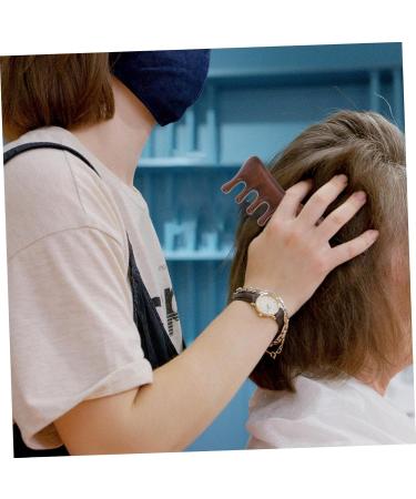 Collbath Sandalwood Ridge Broad Comb - Best Curly Hair Pickup & Scalp Massage Comb for Men | Natural Wood Hair Care - Buy Online on GoSupps.com