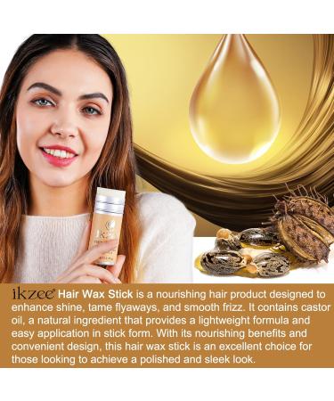 Oil Base Mask Hair Wax Stick 75g Hair Gel and 3pcs Hair Brush KitDouble Edge Comb Wigs Edge Control Slick Stick Non-Greasy Styling Pomade and Tail Comb - Buy Online on GoSupps.com
