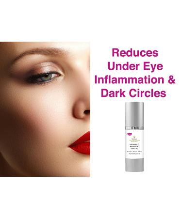 Vitamin C Eye Renewal Gel - Collagen & Elastin Serum for Maximum Results - Buy Online on GoSupps.com