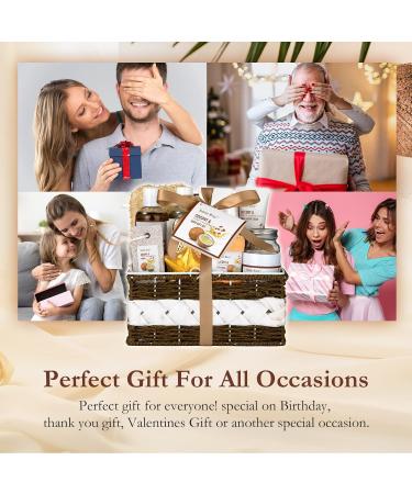 Coconut & Honey Almond Beauty Gift Set - Large Luxury Bath and Body Spa Kit for Home Pampering - Perfect Mother's Day Gift - Buy Online on GoSupps.com