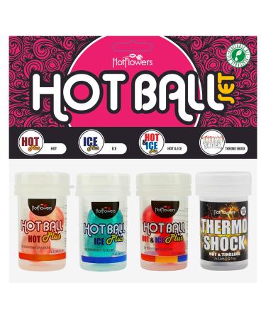 HOT Ball Set - HOT&ICE HOT ICE Thermo Shock - Hot Flowers Hot Balls