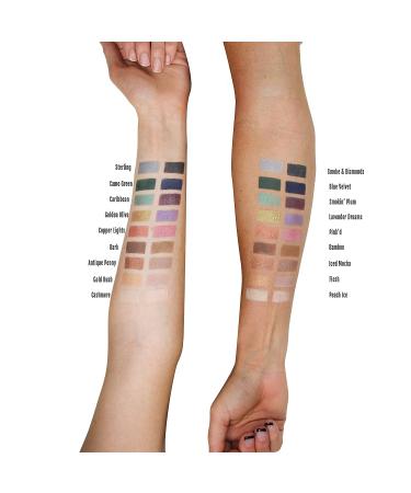 BaeBlu Hypoallergenic Organic Eyeshadow | 100% Natural Velvety Smooth Powder | Made in USA | Bark - Buy Online on GoSupps.com