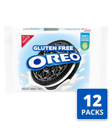 OREO Gluten Free Chocolate Sandwich Cookies 12-Pack - 12.08 oz - New - Buy Online on GoSupps.com