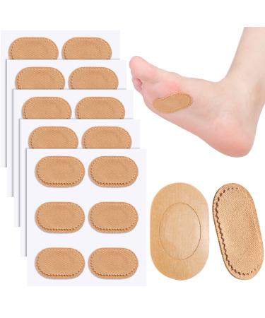 30 Pcs Foot Callus Cushion Toe Cushions Pad Foot Protector Pads Corn Cushions Patches Shoe Accessories for Women Men Fabric Feet Heel Toe Protector Pads