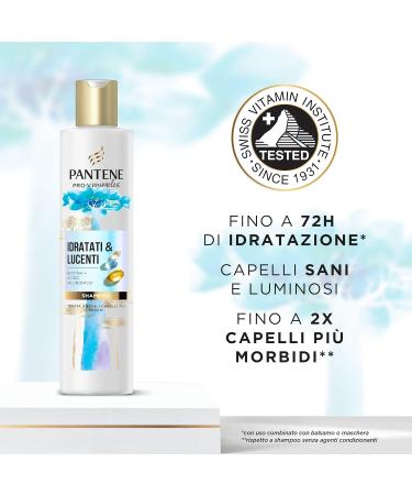  Pantene Pantene Pro-V Miracles Hydrating & Shine Hair Gift Set - 1 Shampoo 250ml 1 Balm 160ml 1 Mask 300ml Transforms Dry & Damaged Hair into Soft & Shiny - Buy Online on GoSupps.com