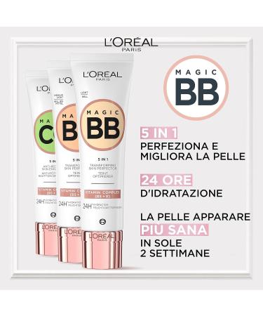 L'Or al Paris 5-in-1 Wake Up and Glow BB Cream - Universelle Teint-Optimierer 24-Stunden Feuchtigkeitspflege LSF 20 - Jetzt International Versand verf gbar - Buy Online on GoSupps.com