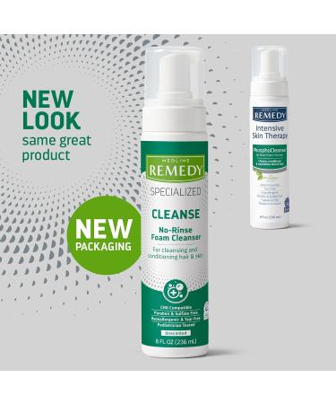 Buy Medline Remedy No-Rinse Foam Cleanser - Gentle Skincare Solution 8 oz | International Shipping Available - Buy Online on GoSupps.com