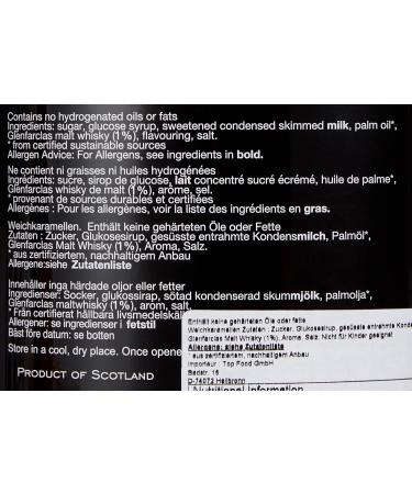 Buy Gardiner's of Scotland Whisky Fudge Glenfarclas 250g Handmade Soft Caramel Candies International Shipping Available - Buy Online on GoSupps.com
