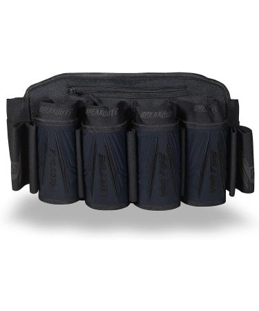 Virtue Breakout V2 Strapless Paintball Harness - All Black 4+7 - Buy Online on GoSupps.com