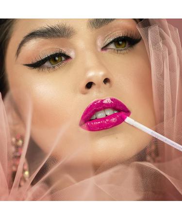 Kirecoo 200PCS Glitter Crystal Lip Applicators - Disposable Lip Brush & Gloss Wands - Beauty Tool Kits in Black+Pink - Buy Online on GoSupps.com