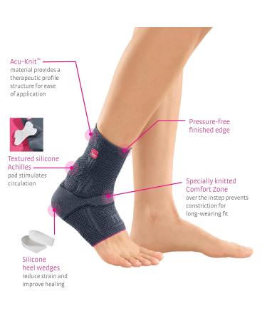 Medi Achimed Soft Knit Achilles Tendon Support - Comfortable & Supportive for Men & Women | International Shipping Available - Buy Online on GoSupps.com