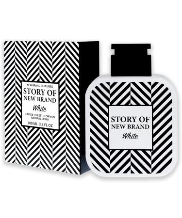 New Brand Perfumes Story Of New Brand White Men 3.3 oz EDT Spray - Buy Online on GoSupps.com