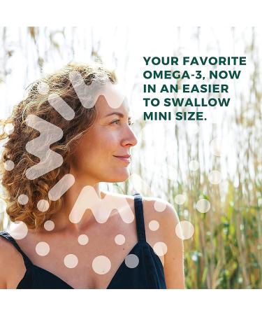 iwi Omega 3 Mini: Heart, Brain, Bone, Joint, and Eye Health | 30 Day Supply, 60 Count - Buy Online on GoSupps.com