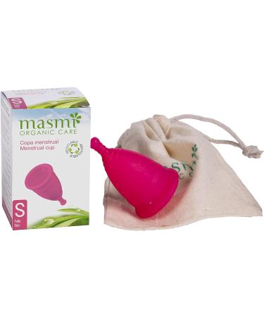 Buy MASMI Natural Cotton Eco Menstrual Cups Size S - Pink | Sustainable & Comfortable Period Solution - Fast International Shipping - Buy Online on GoSupps.com
