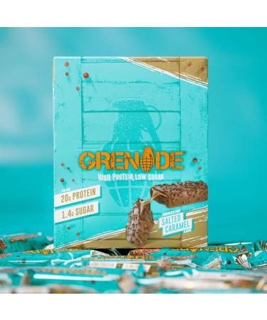 Grenade CARB KILLA BAR Chocolate Chip Salted Caramel 12x60gm - Buy Online on GoSupps.com