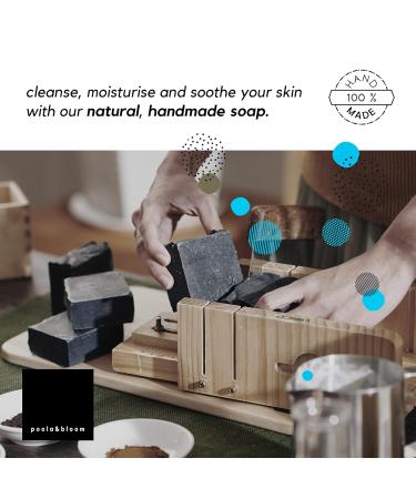 Natural Fixed Shower Gel & Soap for Men & Women | Black Tea & Coffee Peeling | Dead Sea Mud & Salt - Rejuvenating Body Soap - Buy Online on GoSupps.com