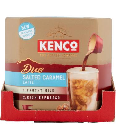 Kenco Duo Lot de 6 caf s instantan s au caramel sal (24 boissons au total) - Buy Online on GoSupps.com