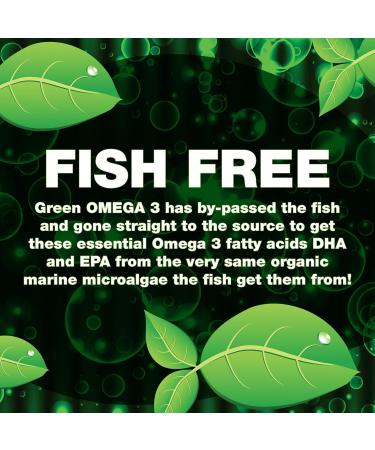 Green Nutritionals Vegan Omega3 50ml Oil - Vegan Vegetarian Kid Pet Friendly - Buy Online on GoSupps.com
