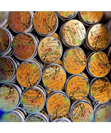 GARDENIA Perfume - Eau de Parfum - Solid Balm - Natural Essential Oils Aromatherapy Fragrance- (Gardenia Grandiflora Frangipani Jasmine Lily Champaca) Travel Party Gifts-0.5oz - Buy Online on GoSupps.com