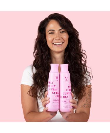 V&Co. Beauty Curly Hair Conditioner with Peptide Technology - 12 oz | Best Moisturizer for Curly Hair | International Shipping - Buy Online on GoSupps.com