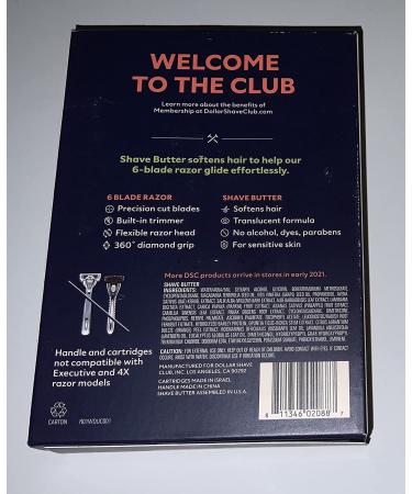 Dollar Shave Club 6 Blade Bundle: Ultimate Shaving Experience - Buy Online on GoSupps.com