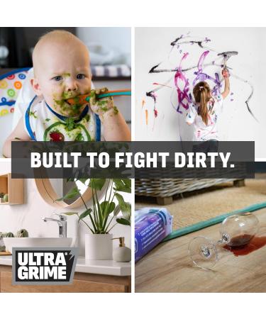 UltraGrime Family XXL Biodegradable Wipes 80 Thick Wipes - Pomelo Scented Large Wet Wipes - Cleaning Wipes Heavy Duty Multi Purpose Wipes Floor Wipes - Hand Wipes Big Wipes Heavy Duty Leather Wipes - Buy Online on GoSupps.com