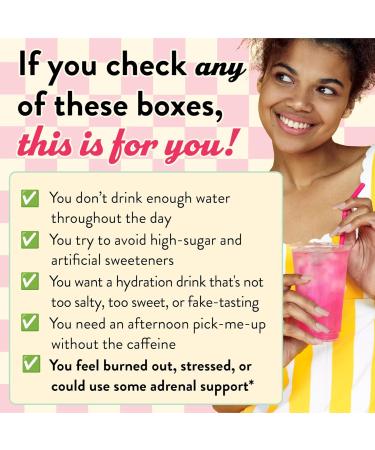 Legendairy Milk She s Thirsty Strawberry Lemonade Hydration Packets | Cortisol Supplement for Stress Relief & Adrenal Support | Coconut Water Electrolytes Powder No Sugar Added 18 ct - Buy Online on GoSupps.com