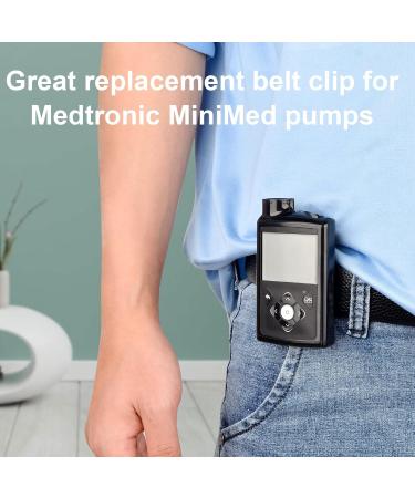 Medtronic MiniMed Insulin Pump Clip - Black | Compatible with 630G, 640G, 670G, 770G, 780G Models - Buy Online on GoSupps.com