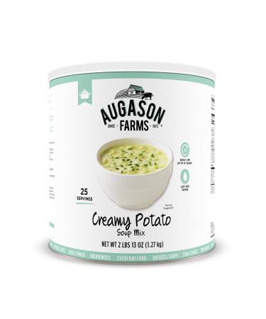 Augason Farms Creamy Potato Soup Mix #10 Can 44 oz Creamy Potato 13 oz