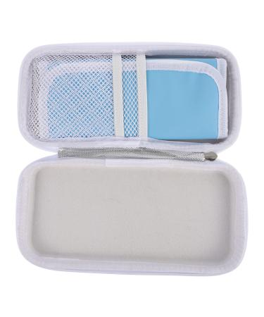 DOITOOL Portable Cooler Insulated Cooler Bag Insulin Cooler Bag Portable Insulated Diabetic Insulin Travel Case Cooler Boxes Blue Portable Cooler Insulated Cooler Bag Sky-blue