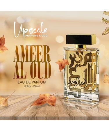 Almas Perfumes Ameer AL Oud Orignal 100% Eau De Parfum Unisex Spray - 3.4 Fl Oz (100 ml) Citruses Natural Aged Oud Roses Amber 3.4 Fl Oz (Pack of 1) - Buy Online on GoSupps.com