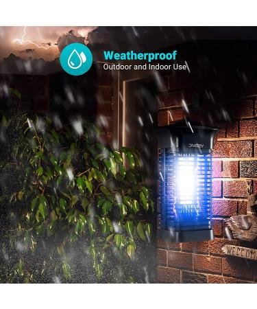 YISSVIC Bug Zapper - Waterproof Electric Mosquito Zapper 4000V, Indoor Outdoor Fly Zapper for Home Patio Office - Plastic - Buy Online on GoSupps.com
