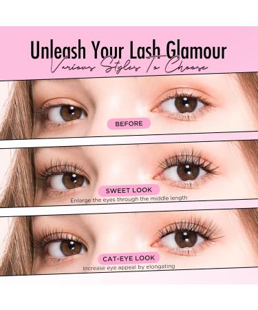 Shop Bepholan DIY Lash Clusters - C Curl Individual Eyelash Extensions for Easy At-Home Application - Buy Online on GoSupps.com